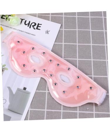 FOMIYES 1pc Cold Compress Eye Mask Gel Eye Mask Unzip Nap Mask Anti-fatigue Eye Mask Pink Bead Care - Buy Online on GoSupps.com