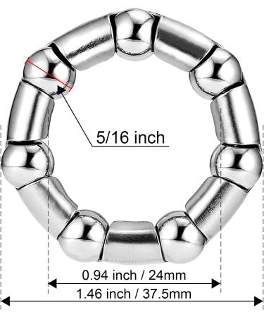 Jaceyon Bike Crank Bearings 5/16 x 7 Balls - 4 Pcs Replacement MTB Part - Buy Online on GoSupps.com