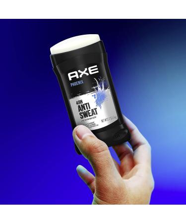AXE Phoenix Antiperspirant for Men 48H Sweat and Odor Protection - Mint and Rosemary Deodorant 2.7oz - Buy Online on GoSupps.com