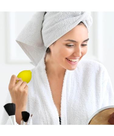 Fruit Shaped Cosmetic Sponge Blender Foundation Beauty Sponge Beauty and Makeup Sponge Multipurpose Cosmetic Sponge Cosmetic Tool for Women Girlfriend Mother Wife lemon beauty egg - Buy Online on GoSupps.com
