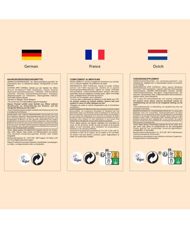 Vanan Garlic 100% Ayurvedic Dietary Supplements | 60 Capsules | Heart & Liver Care | Immunity Boosts | Regulates Blood Pressure & Cholesterol | Vegan - Buy Online on GoSupps.com