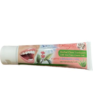 ISME Rasyan Herbal Clove Toothpaste Teeth White Antibacterial Aloe Vera 100g(3.52 Oz.) - Buy Online on GoSupps.com