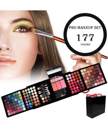 FantasyDay All-in-one Makeup Set Gift | Full Makeup Kit for Women | 177 Colors | Eyeshadow Palette, Lipstick, Blush, Concealer, Face Powder, Eyeliner, Mascara & Brush | Essential Starter Bundle - Buy Online on GoSupps.com