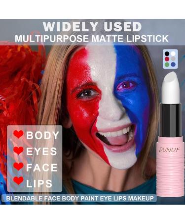 Eye Black Stick Green - Matte Face & Body Paint for Sports Halloween Clown Makeup & Cosplay - Buy Online on GoSupps.com