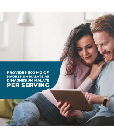 Seeking Health Magnesium Malate Powder 500mg - Sleep & Mood Support | High-Absorption Chelated Magnesium | Vegan (100 Servings) - Buy Online on GoSupps.com