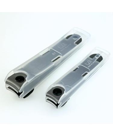 Kai Nail Clippers Set White with Emery Board - Made in Japan | For Men, Women, and Seniors | Fingernail Toenail Thick Nail | Small/Medium Size (001 W S/M Set) - Buy Online on GoSupps.com