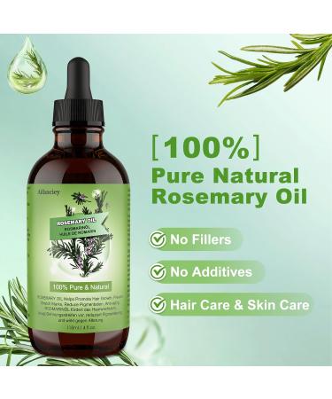 Rosemary Oil for Hair - Rosemary Oil for Hair Growth - 100% Natural - For Scalp - Accelerate Hair Growth - Scalp Oil - Oil - Buy Online on GoSupps.com