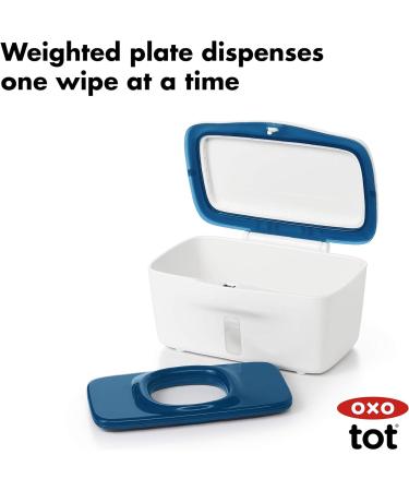 OXO Tot Perfect Pull Wipes Dispenser Navy - 1 Count - Buy Online on GoSupps.com