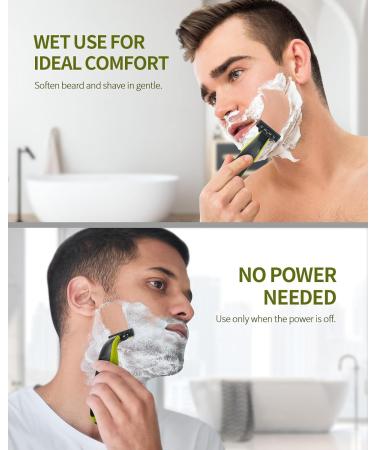 YINKE 6 Replacement Blade Heads for Philips OneBlade Pro 360 Electric Shaver - 3-Layer Platinum Coated Blades with Aloe Vera Extract - Easy Shaving - Compatible with QP2724 QP2630 QP2824 QP2734 - 6pcs - Buy Online on GoSupps.com