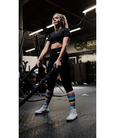 Go2 Compression Socks for Men & Women | Medium Compression Stockings for Nurses & Runners - Black - Buy Online on GoSupps.com