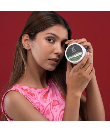 Green Caffine 100 g Face Scrub Tan Brightening & Revitalizing Gentle Exfoliation Smooth and Clear Complexation Dead Skin Blackhead & Whitehead Removal Suitable for All Skin-Women and Men - Buy Online on GoSupps.com