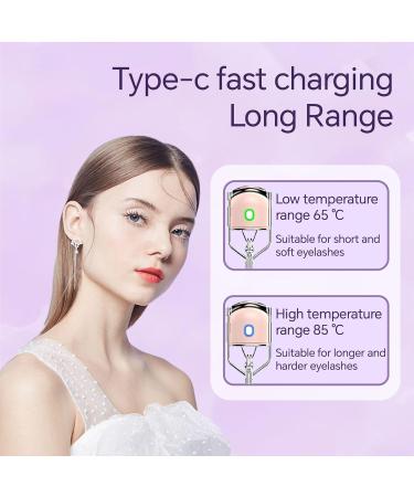 Heated Eyelash Curler - Fast Rechargeable Electric Curler for Natural Curling Lashes - Medium Size P - Buy Online on GoSupps.com