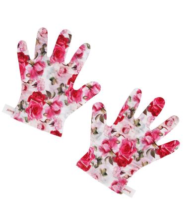 Petitfee Rose Petal Satin Hand Mask - Nourishing Single Use Treatment for Soft Hands - Buy Online on GoSupps.com