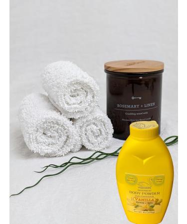 Buy Eleganceinlife Pure Cornstarch Body Powder - Talc-Free Vanilla Scent (8 oz) | International Shipping Available - Buy Online on GoSupps.com