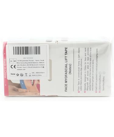 FYting 4 Rolls Facial Patches Wrinkle Patches Face Lift Tape Breathable Face Lifting Muscle Tape Lifting Bandage V-face Facial Tightening Double Chin Improvement (2.5cm*5M) - Buy Online on GoSupps.com