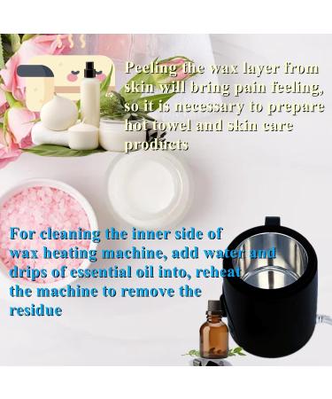 Lrqmte Hot Waxing Kit for Hair Removal Portable Wax Pots for Waxing Professional with 100g Hard Wax Beads Hair Removal Wax Heater for Hair Removal with Handle Temperature Adjustable - Buy Online on GoSupps.com
