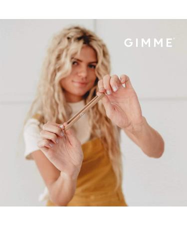 Gimme Beauty Extra Fine Hair Ties Blondie - Seamless Microfiber Elastics (12 Count) - Gentle All Day Hold for Women & Men - Buy Online on GoSupps.com