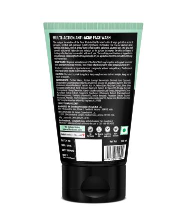 Daily Multi-Action Anti-Acne Face Wash for Oily Skin | Tea Tree Formula for Acne-Prone Skin | 100ml - Shop Now - Buy Online on GoSupps.com