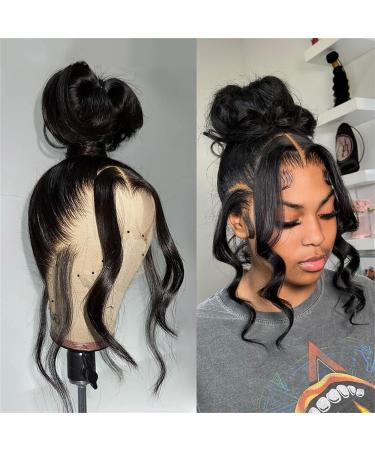 20 Inch Body Wave 360 Lace Front Human Hair Wig | Brazilian Virgin HD | Pre Plucked 150% Density - Buy Online on GoSupps.com