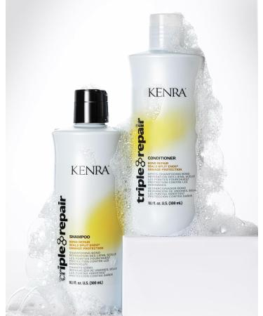 Kenra Triple Repair Conditioner | Strengthen & Repair Damaged Hair | Split Ends & Bond Builder | Sulfate-Free 10.1 oz - Buy Online on GoSupps.com