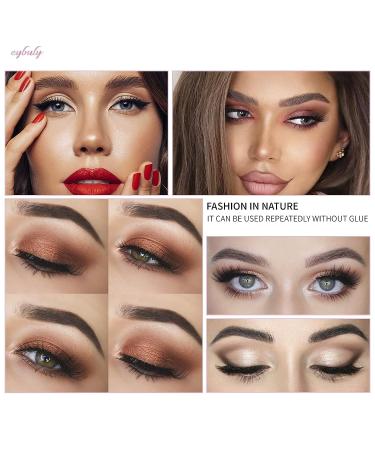 6 Pairs Self-Adhesive False Eyelashes - No Liner or Glue Required - Buy Online on GoSupps.com