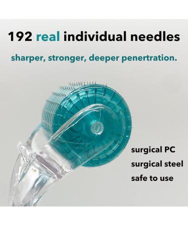 AUDUODUO Derma Roller 192 Real Silver Needles 0.5mm - Microneedle Roller for Radiant Skin | International Shipping Available - Buy Online on GoSupps.com