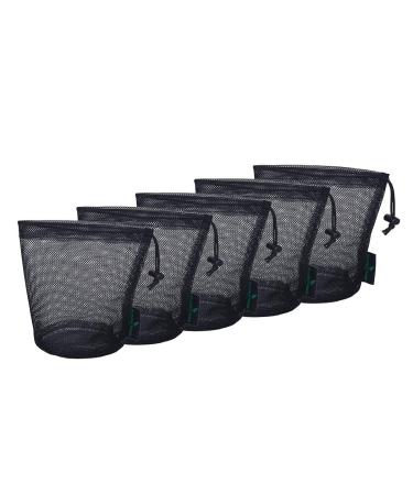 iBasingo 5pcs Nylon Mesh Bag Stuff Sack Golfball Pot Outdoor S-BVP01 S-5pcs