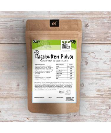  TASTE Guter Geschmack 2 kg organic rosehip powder | natural and untreated | TASTE MARKET quality - Buy Online on GoSupps.com