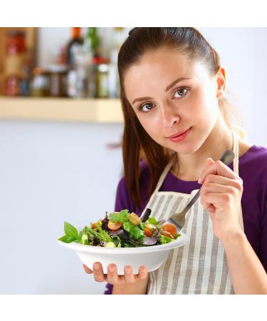 cogae Paper Bowls Disposable Bowls 50 Pack Sugarcane Bowls Compostable Soup Bowls for Hot BBQ Picnic 680Ml - Buy Online on GoSupps.com