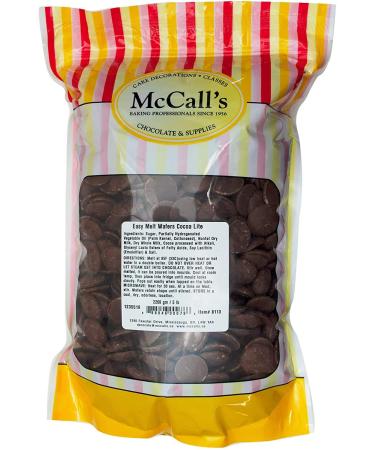 McCall's Cocoa Lite Chocolate Melting Wafers 2.2kg