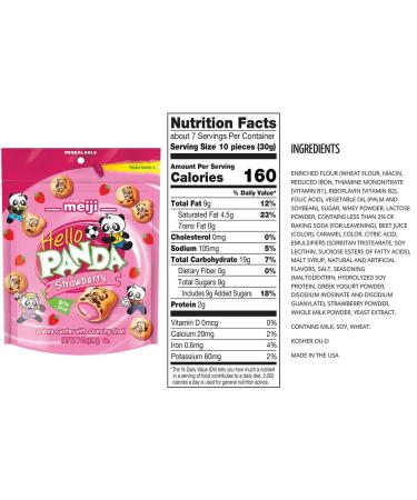 Hello Panda Cookies 4-Flavor Variety Pack - 28 Ounce (Pack of 4) - Buy Online on GoSupps.com