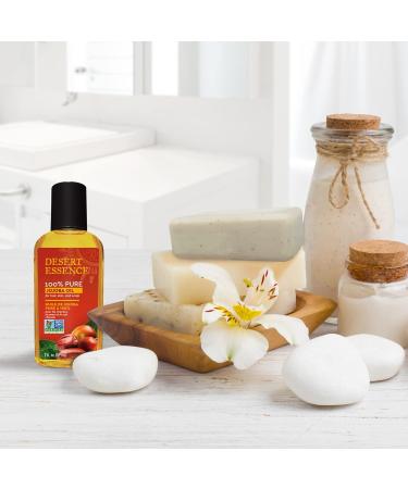 Desert Essence 100% Pure Jojoba Oil 2 Fl Oz (Pack of 2) - Moisturizer for Skin, Hair, and Scalp - Buy Online on GoSupps.com