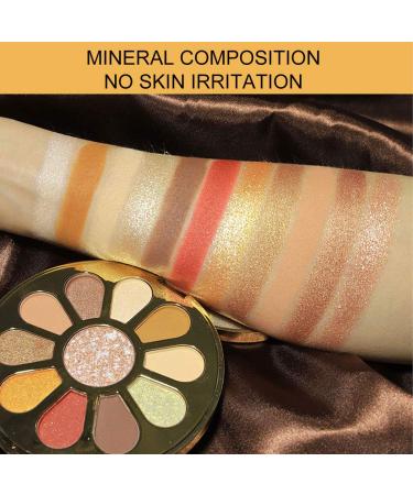 Buy 11 Colors Eye Shadow - High Pigmented Glitter & Matte Long Lasting International Shipping - Buy Online on GoSupps.com