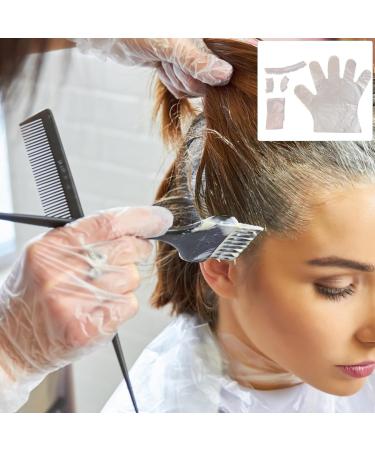 Hair Dye Kit Disposable Hair Bleach Kit DIY Hair Dying Kit Include Gloves Ear Caps Shower Cap Shawl Hair Dying Accessory Kit for Salon Caps - Buy Online on GoSupps.com