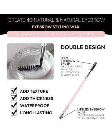 Qkbuza Clear Eyebrow Gel Long Lasting Eyebrow Makeup for Lamination Effect Sweatproof Eyebrow Shaping Makeup Lift Cosmetics for Women Girlfriend Wife Adults Youth - Buy Online on GoSupps.com