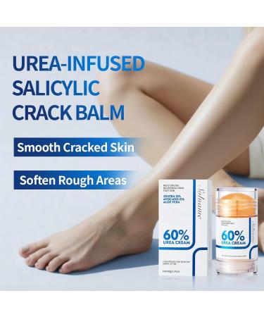 SOLUAME Foot cream 60 urea foot cream deepacting moisture care with rapid absorption urea cream ensures smooth skin urea cream 40 g - Buy Online on GoSupps.com
