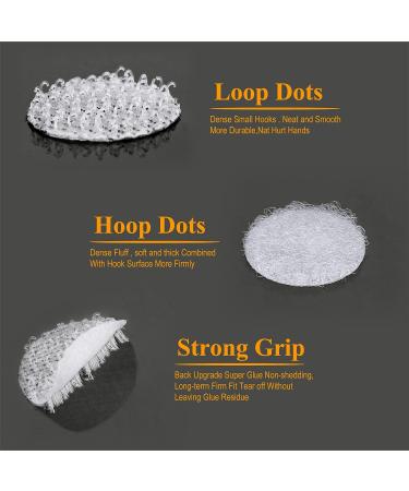 1200pcs Self Adhesive Dots - Sticky Back Hook and Loop Coins (0.59) for School, Office & Home - Arts & Crafts Mounting - Buy Online on GoSupps.com