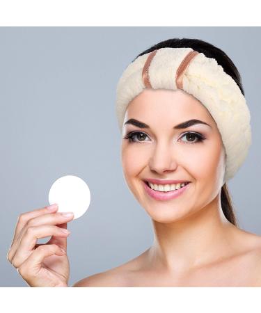 6 Pack Microfiber Spa Headbands for Women - Makeup, Face Washing, Skin Care - Fluffy & Fuzzy Headband Set - Buy Online on GoSupps.com