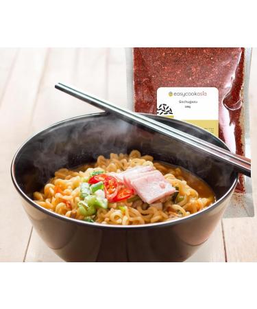 EasyCookAsia Gochugaru 100g Piment Cor en en Flocons (Origine Cor e du Sud) | Qualit Premium | Id al pour Kimchi Tteokbokki BBQ Nouilles | Sachet Refermable - Buy Online on GoSupps.com