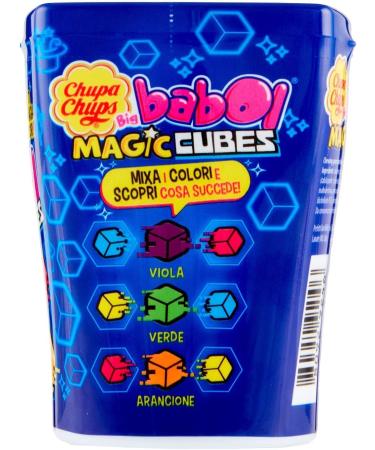 Parfait - Big Babol Chupa Chups Magic Cube 86 g - Chewingum Gomme - Ar me Tous Les Saveurs fruit 1 unit (Lot de 1) - Buy Online on GoSupps.com