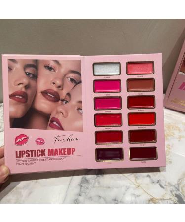  Zankie Makeup Palette - High Pigmentation Fusible Glitter Lip and Eye Color Makeup Palette | For Women and Teens Birthday Christmas Party Wedding Outings - Buy Online on GoSupps.com