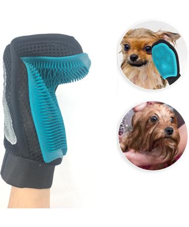 Pet cleaning gloves Silicone two-sided cat and dog bath sticky brush tool Comb small pet massage grooming supplies pet grooming glove cat grooming glove dog grooming glove - Buy Online on GoSupps.com
