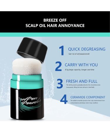 Shop Non-Aerosol Dry Shampoo Powder 8.5g | Portable Water-Free Hair Refreshing for Men & Women - Buy Online on GoSupps.com