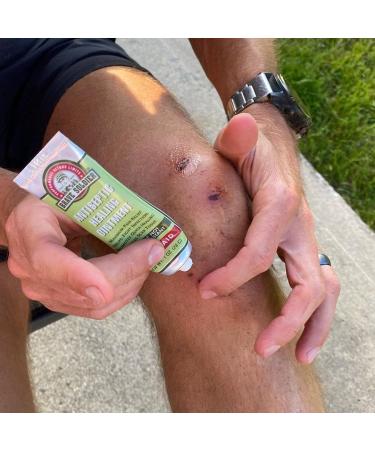 Brave Soldier Antiseptic Healing Ointment 1oz - Tea Tree Oil Cream for Wounds & Burns - Buy Online on GoSupps.com