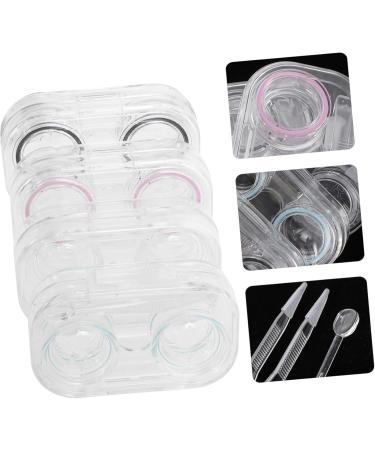 Solustre 16-Piece Contact Lens Container Set | Travel-friendly Storage for Contact Lenses & Glasses Case - Buy Online on GoSupps.com