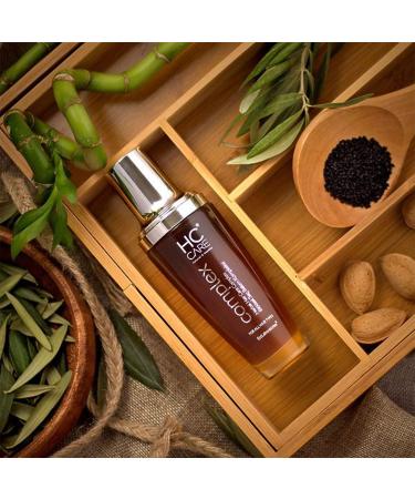 HC COMPLEX 100% Herbal Hair Care Lotion 3.5 fl oz - Anti Frizz Serum for All Hair Types | Strengthens, Nourishes, and Smoothens Hair - All Natural Formula for Damaged, Dry, Thin, and Thickening Hair - Buy Online on GoSupps.com
