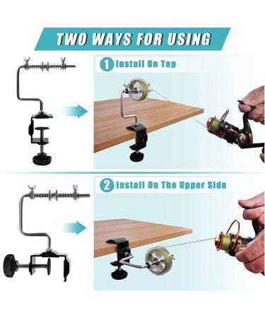 Orootl Fishing Line Spooling Station - Adjustable Terminal Rocking Device for Spin Fishing - Efficient Spooler Cord for International Shipping - Buy Online on GoSupps.com