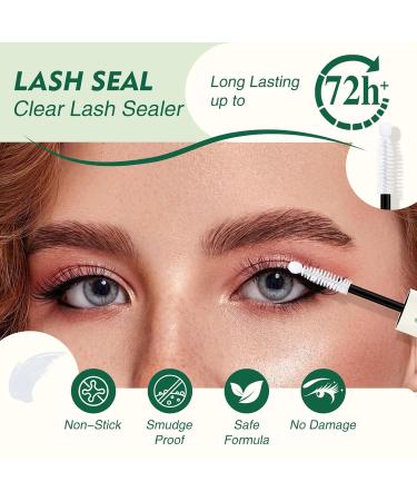 KEYYOU Lash Bond and Seal 10ML - Strong Gentle Waterproof Lash Glue for Sensitive Eyes | Perfect for Lash Clusters - Buy Online on GoSupps.com