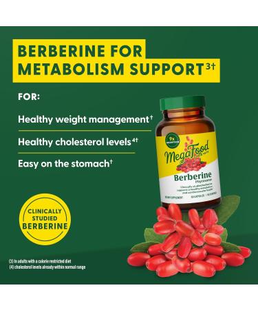 MegaFood Daily Vitamin D3 & Berberine Bundle Pack - Vitamin D3 5000 IU (60 Servings) with Berberine Phytosome (60 Servings) - Daily Dietary Supplement for Men & Women - Buy Online on GoSupps.com