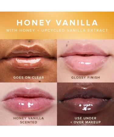 Farmacy Peptide Lip Balm | Hydrating Lip Smoothie with Vitamin C - Nourishing Treatment for Plump Smooth Lips | Honey Vanilla 10g - Buy Online on GoSupps.com